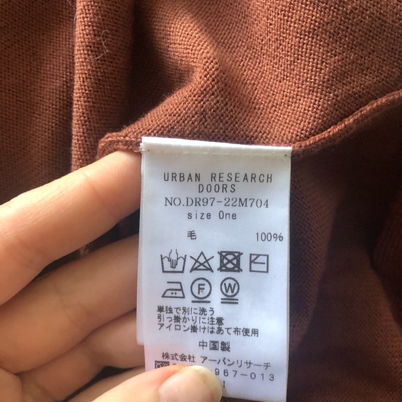 UrbanResearch turtleneck sweater knit pullover top - Picture 7 of 8